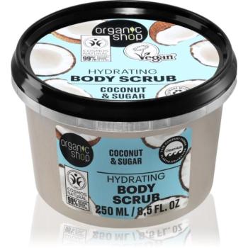 Organic Shop Body Scrub Coconut & Sugar hidratáló testpeeling 250 ml kép