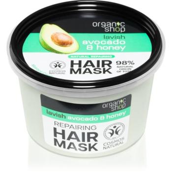 Organic Shop Natural Avocado & Honey regeneráló hajmasz 250 ml
