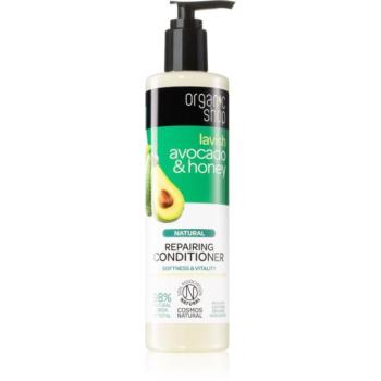 Organic Shop Natural Avocado & Honey regeneráló kondicionáló száraz és sérült hajra 280 ml kép
