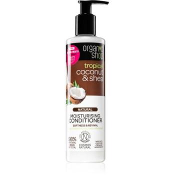 Organic Shop Natural Coconut & Shea hidratáló kondicionáló száraz és sérült hajra 280 ml kép