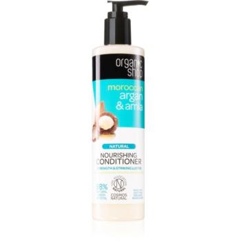 Organic Shop Natural Moroccan Argan & Amla tápláló kondícionáló a festett és károsult hajra 280 ml kép