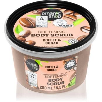 Organic Shop Organic Coffee & Sugar kávé test peeling 250 ml kép