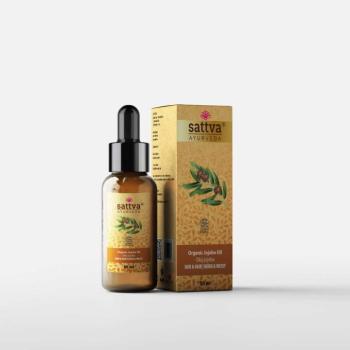 Organikus jojoba olaj bőrre és hajra 50 ml - Sattva Ayurveda kép