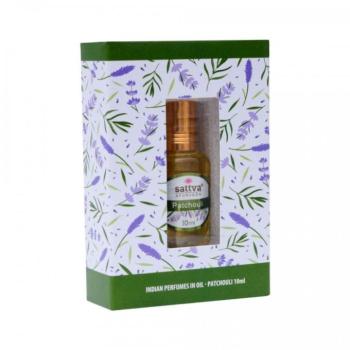 Patchouli MINDENMENTES golyós parfüm 10ml - Sattva Ayurveda kép