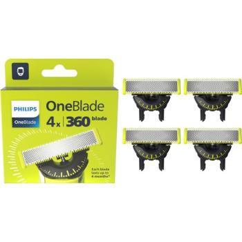 Philips OneBlade 360 QP440/50 tartalék pengék for Philips OneBlade 4 db kép