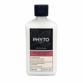 Phyto Intense Curls Curls Nourishment Shampoo tápláló sampon hullámos és göndör hajra 250 ml kép