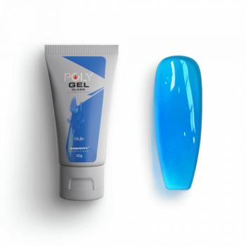 Polygel Glass - Blue - HEMA Mentes Építőzselé (30g) kép