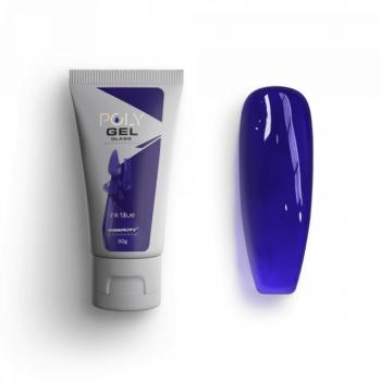 Polygel Glass - Ink Blue - HEMA Mentes Építőzselé (30g) kép