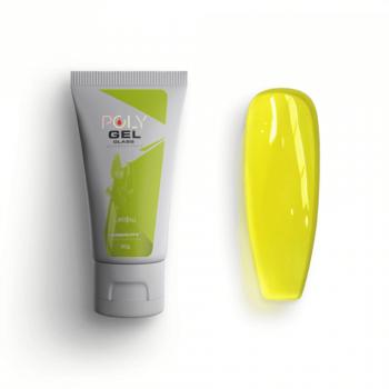 Polygel Glass - Yellow - HEMA Mentes Építőzselé (30g) kép