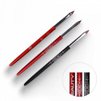 Porcelán ecset Macskanyelv #06 OS (Black Heart - 2016) kép
