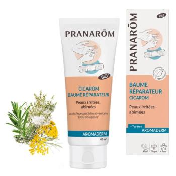 Pranarom Aromaderm cicarom balzsam bőrirritációkra, sebekre, bőrpírra bio 40 ml kép