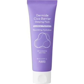 PURITO Dermide Cica Barrier Sleeping Pack Night Mask, 80g kép