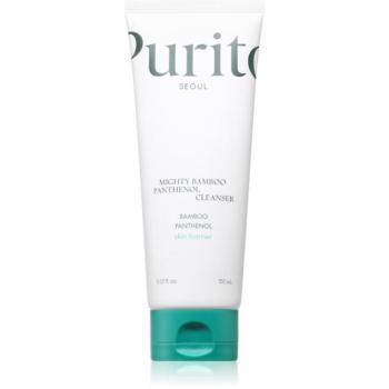 Purito Mighty Bamboo Panthenol Cleanser lágy tisztító gél hidratáló hatással 150 ml kép