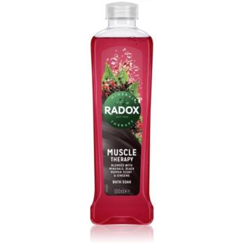Radox Men Muscle Therapy habfürdő Black Pepper & Ginseng 500 ml kép