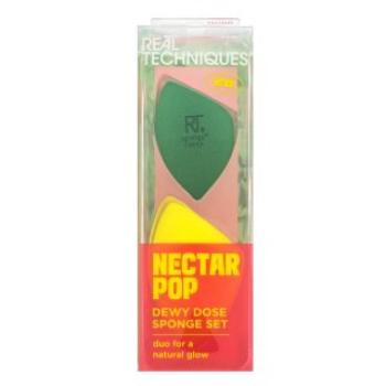 Real Techniques Nectar Pop Dewy Dose Sponge Set smink szivacs - készlet kép
