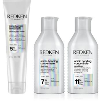 Redken Acidic Bonding Concentrate szett a károsult hajra kép