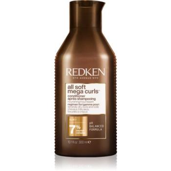 Redken All Soft Mega Curls kondicionáló a hullámos és göndör hajra 300 ml kép