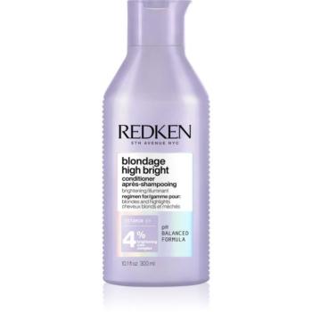 Redken Blondage High Bright élénkítő kondicionáló szőke hajra 300 ml kép