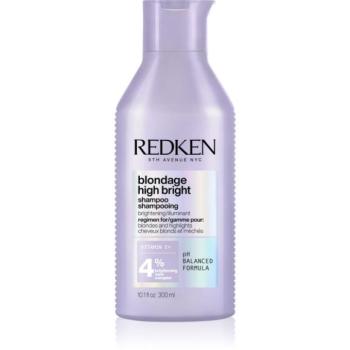 Redken Blondage High Bright élénkítő sampon szőke hajra 300 ml kép