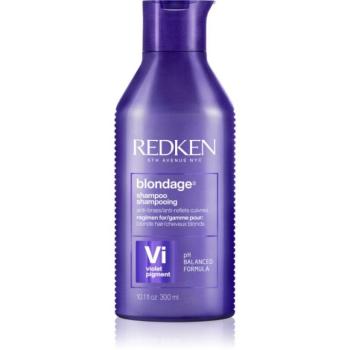 Redken Color Extend Blondage lila sampon semlegesíti a sárgás tónusokat 300 ml kép