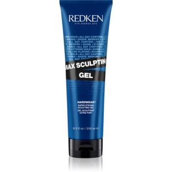 Redken Max Sculpting Gel erős fixálású gél a hajra 250 ml
