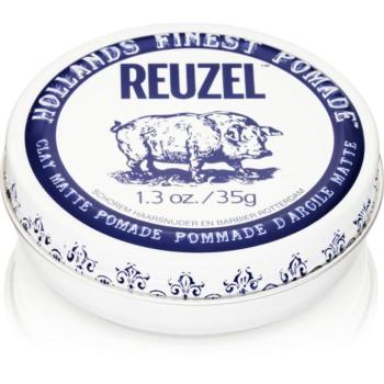 Reuzel Hollands Finest Pomade Clay modellező agyag matt hatással 35 g kép