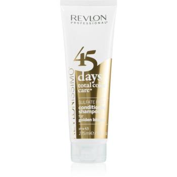 Revlon Professional Revlonissimo Color Care sampon és kondicionáló 2 az 1-ben szőkésbarna tónusokra szulfátmentes 275 ml kép