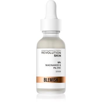 Revolution Skincare Niacinamide 10% + Zinc 1% szérum a kitágult pórusokra 30 ml kép
