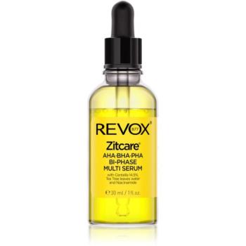 Revox B77 Zitcare AHA BHA PHA Bi-Phase Multi Serum kétfázisú szérum a sima és matt arcbőrért 30 ml kép