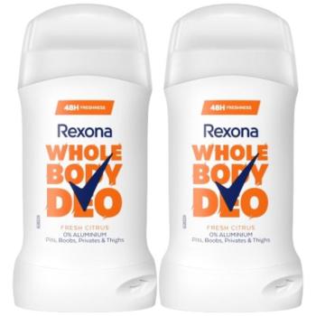 Rexona Fresh Citrus teljes test dezodor stift, 2x50 ml kép