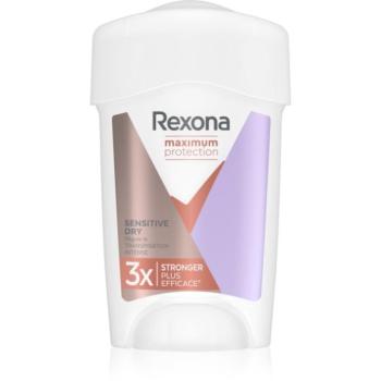Rexona Maximum Protection Sensitive Dry krémes izzadásgátló az erőteljes izzadás ellen Sensitive Dry 45 ml kép