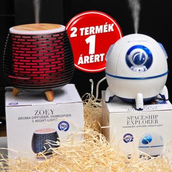 Rio Beauty Zoey párásító + DHSE Spaceship párásító AJÁNDÉK – 2 termék 1 áráért! kép