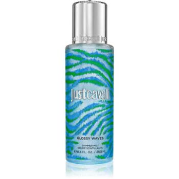 Roberto Cavalli Just Cavalli Glossy Waves élénkítő permet testre hölgyeknek 250 ml kép