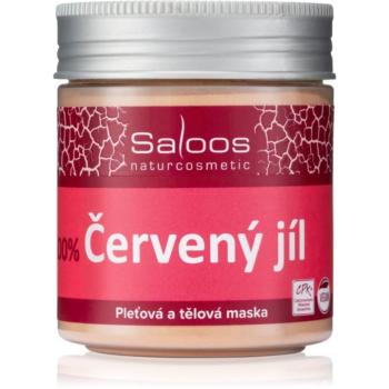 Saloos Clay Mask Montmorillonite maszk a testre és az arcra fáradt bőrre 140 g kép
