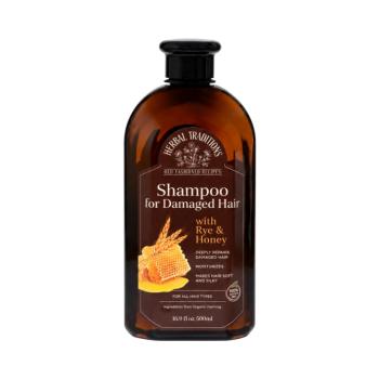 Sampon sérült hajra rozzsal és mézzel – 500 ml – Herbal Traditions kép