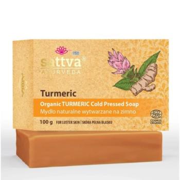 Sattva Pure organikus szappan 100g - Kurkuma kép