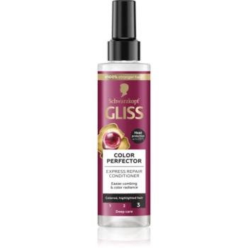 Schwarzkopf Gliss Color Perfector regeneráló balzsam festett vagy melírozott hajra 200 ml kép