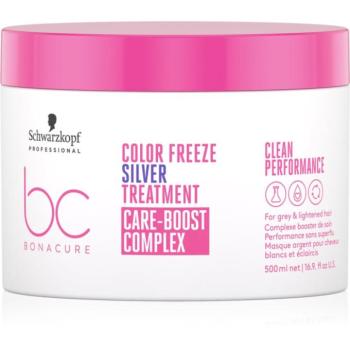 Schwarzkopf Professional BC Bonacure Color Freeze Silver ápoló maszk a szőke és melírozott hajra 500 ml kép