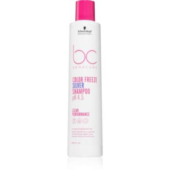 Schwarzkopf Professional BC Bonacure Color Freeze Silver ezüst sampon a szőke és melírozott hajra 250 ml kép