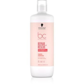 Schwarzkopf Professional BC Bonacure Repair Rescue+ ápoló sampon a károsult hajra 1000 ml kép