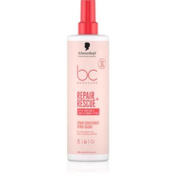 Schwarzkopf Professional BC Bonacure Repair Rescue+ öblítés nélküli kondicionáló a károsult hajra spray formában 400 ml kép
