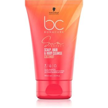 Schwarzkopf Professional BC Bonacure Sun Protect Scalp, Hair & Body Cleanse tusfürdő gél 2 az 1-ben 100 ml