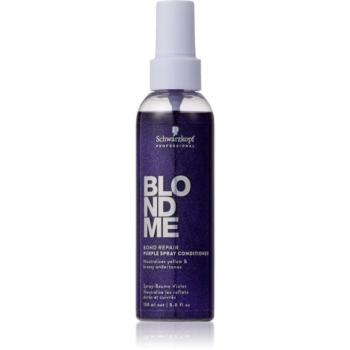 Schwarzkopf Professional Blondme Bond Repair Purple Spray Conditioner lila kondicionáló spray -ben 150 ml kép