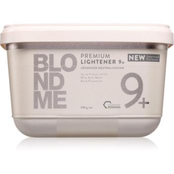 Schwarzkopf Professional Blondme Premium Lightener 9+ élénkítő púder szőke hajra 450 g kép