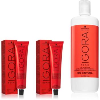 Schwarzkopf Professional IGORA Royal szett hajfestéshez árnyalat 5-0; 6-0 kép