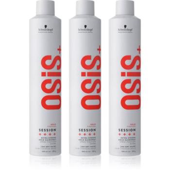 Schwarzkopf Professional Osis+ Session hajlakk erős fixálással takarékos kiszerelés kép