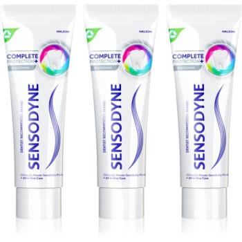 Sensodyne Complete Protection Whitening fehérítő fogkrém 3x75 ml kép