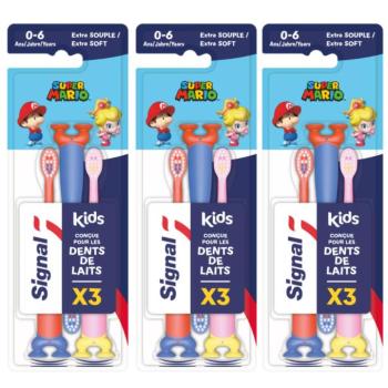 Signal Kids Super Mario Soft gyerek Fogkefe 3x3db kép