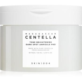 SKIN1004 Madagascar Centella Tone Brightening Dark Spot Ampoule Pad tonizáló párnák a sötét foltok ellen 60 db kép