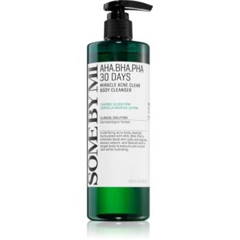 Some By Mi AHA∙BHA∙PHA 30 Days Miracle Acne Clear Body Cleanser habos tisztító gél 400 g kép